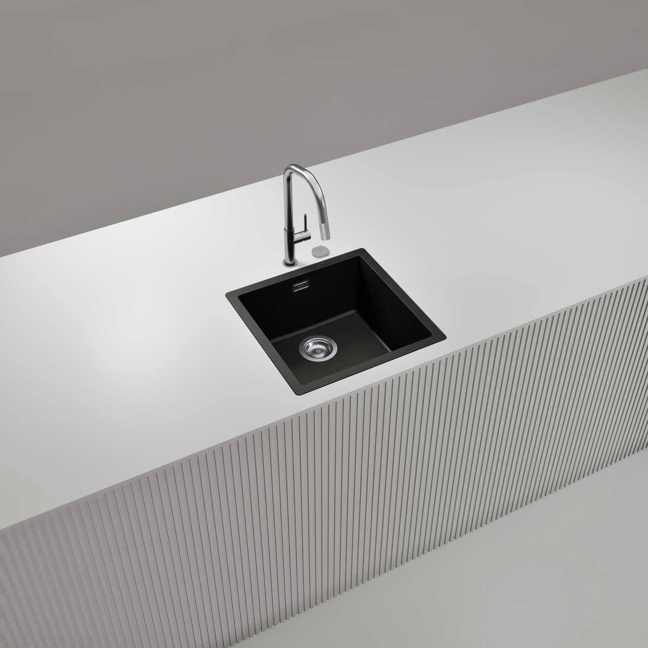 Dřez FORMHAUS D-100LS NERO